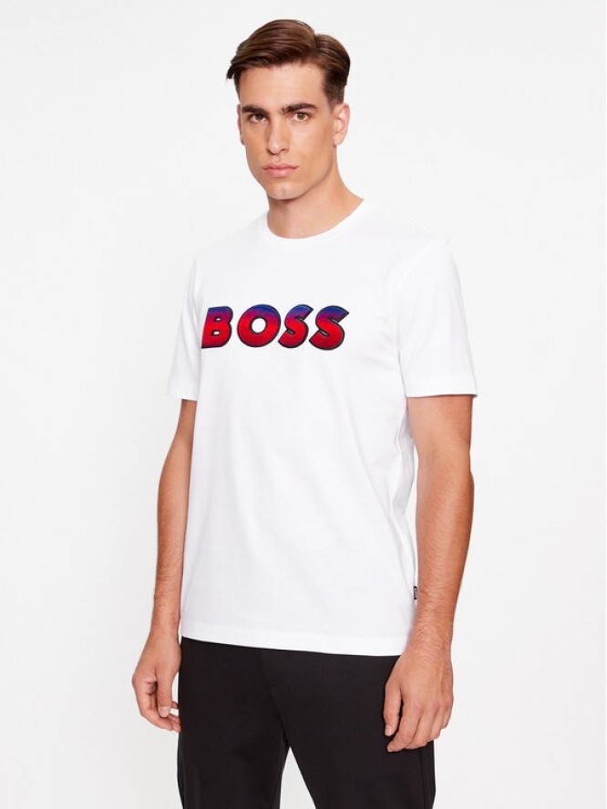 Boss T-Shirt Tiburt 420 50500760 Biały Regular Fit