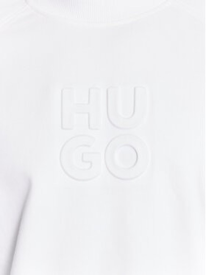 Hugo Bluza Dumbkin 50496640 Biały Relaxed Fit