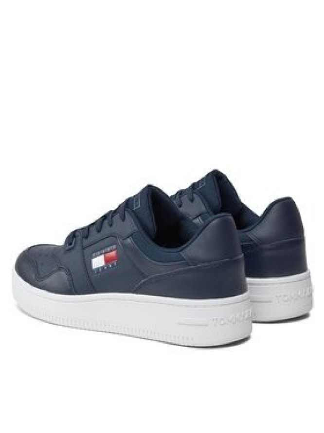 Tommy Jeans Sneakersy Tjm Retro Basket Ess EM0EM01395 Granatowy