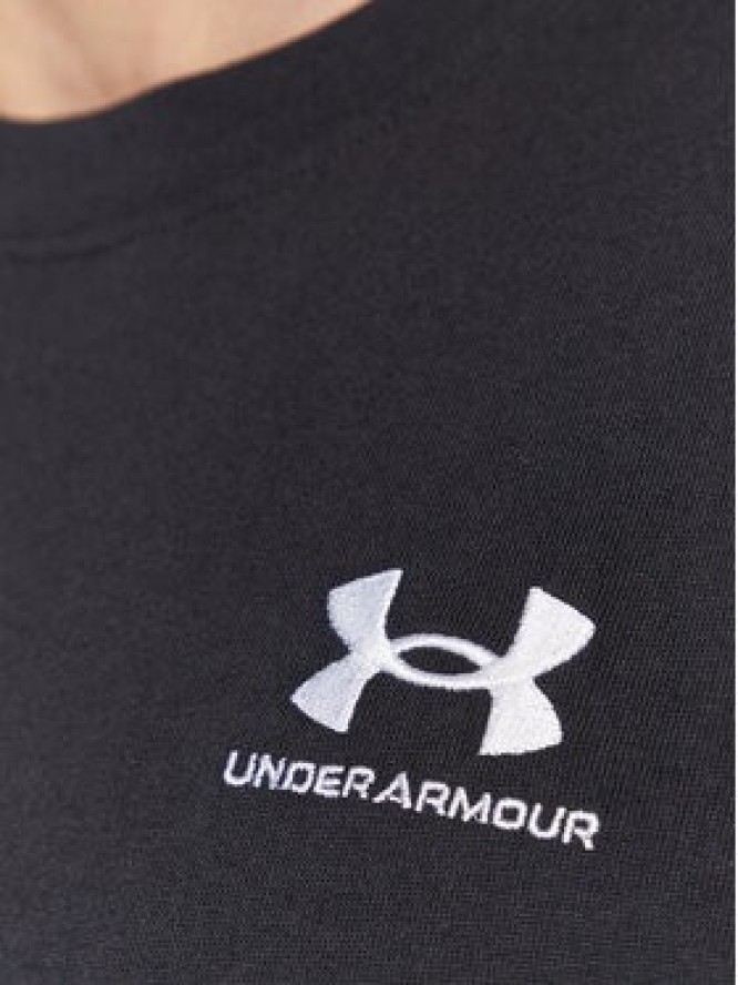 Under Armour T-Shirt Ua Logo Embroidered 1373997 Czarny Relaxed Fit