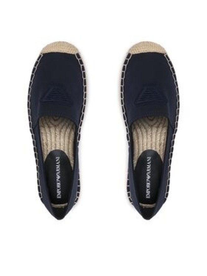 Emporio Armani Espadryle XVSS03 XN742 N151 Granatowy