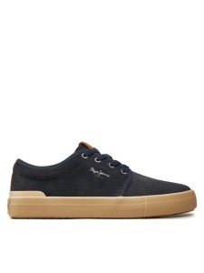 Pepe Jeans Sneakersy Ben Low PMS31071 Granatowy