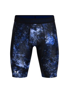 Spodenki treningowe męskie Under Armour UA Hg Isochill Prtd Lg Sts - granatowe