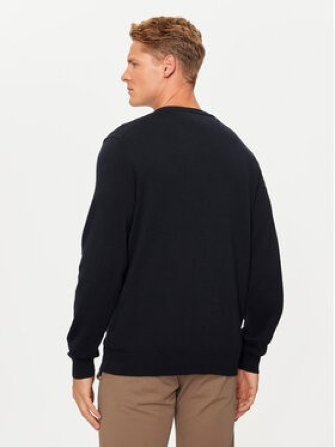 Gant Sweter Classic 8030562 Granatowy Regular Fit