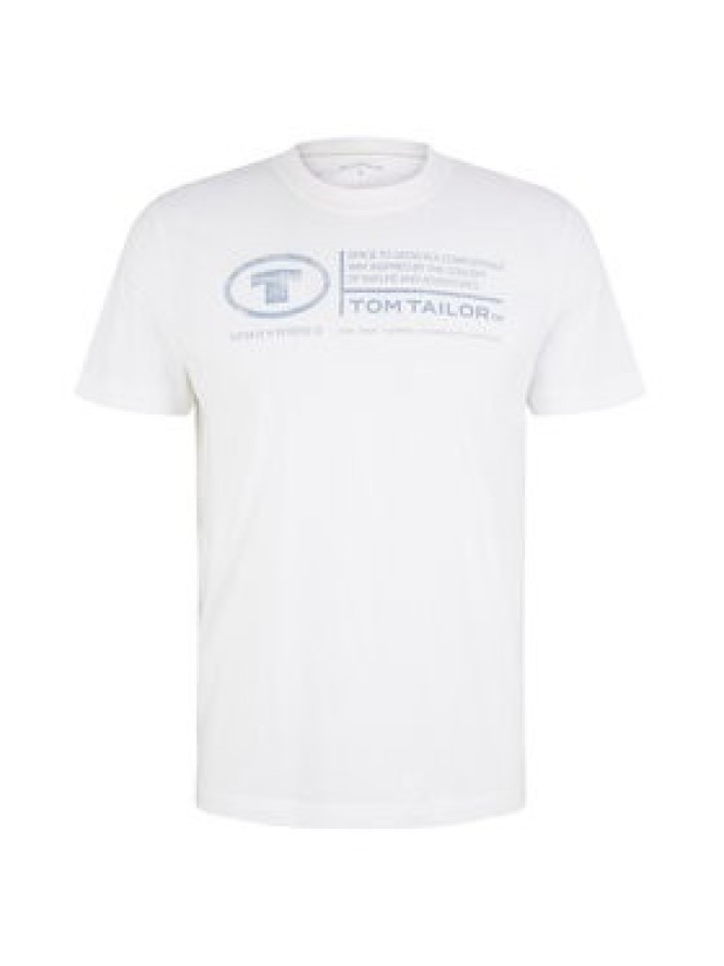 Tom Tailor T-Shirt 1035611 Biały Regular Fit
