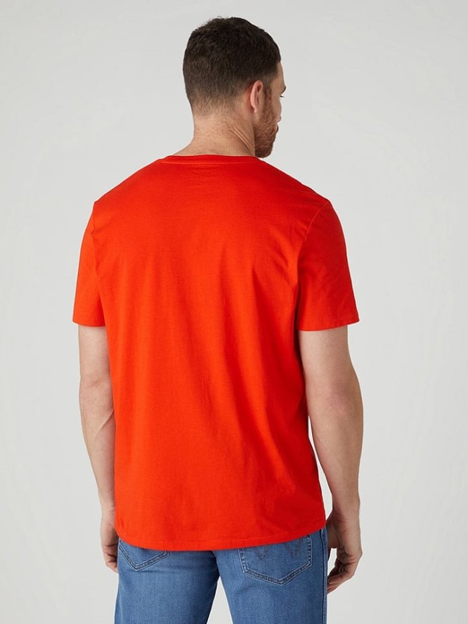 Wrangler Koszulka w kolorze czerwonym rozmiar: L