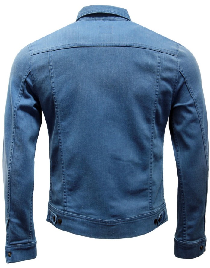 LEE ZIP JACKET MĘSKA KURTKA JEANSOWA BB FINISH L89DCGBB