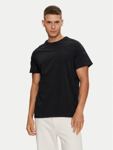 Hugo T-Shirt Tonal Logo 50520480 Czarny Regular Fit