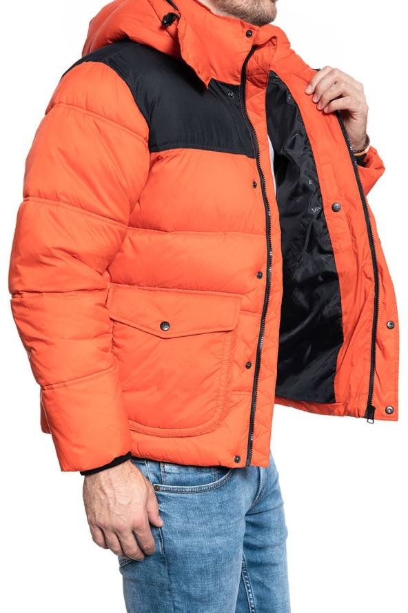 MĘSKA KURTKA ZIMOWA LEE PUFFER JACKET POINCIANA L86NSZOL