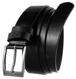 Pasek czarny unisex Cavaldi BOM-P2-130 BLACK