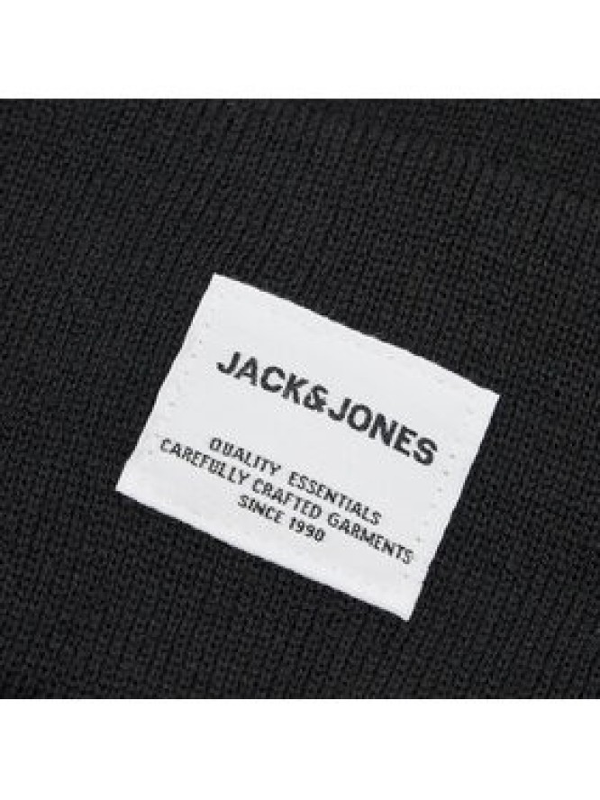 Jack&Jones Czapka Jaclong Knit Beanie 12150627 Czarny