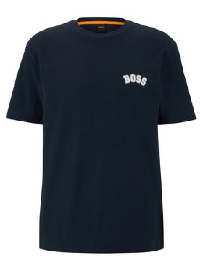 Boss T-Shirt 50485065 Granatowy Oversize
