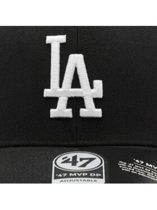 47 Brand Czapka z daszkiem Mlb Los Angeles Dodgers Cold Zone CLZOE12WBP Czarny