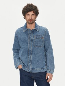 Liu Jo Kurtka jeansowa QA5300 D0257 78263 Granatowy Regular Fit