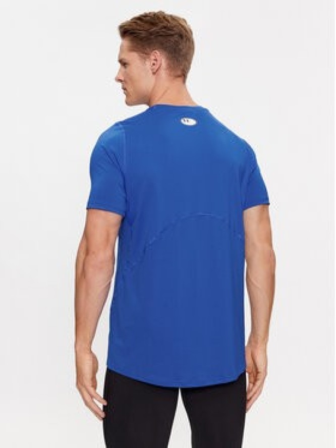 Under Armour T-Shirt Ua Hg Armour Fitted Ss 1361683 Niebieski Fitted Fit