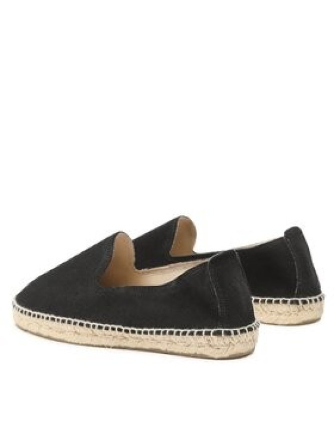 Manebi Espadryle Flat Espadrilles K 1.0 C0 Czarny