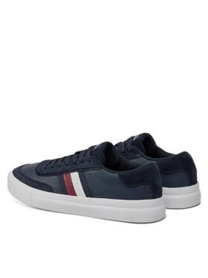 Tommy Hilfiger Sneakersy Th Cupset Rwb Lth FM0FM04975 Granatowy