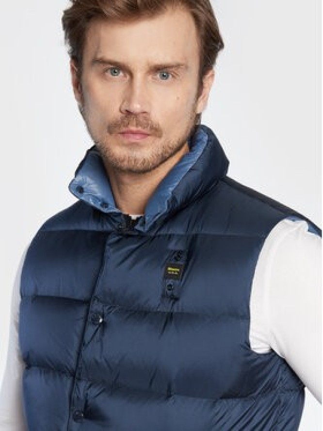 Blauer Kamizelka Sebastian BLUX03218 006365 Granatowy Regular Fit