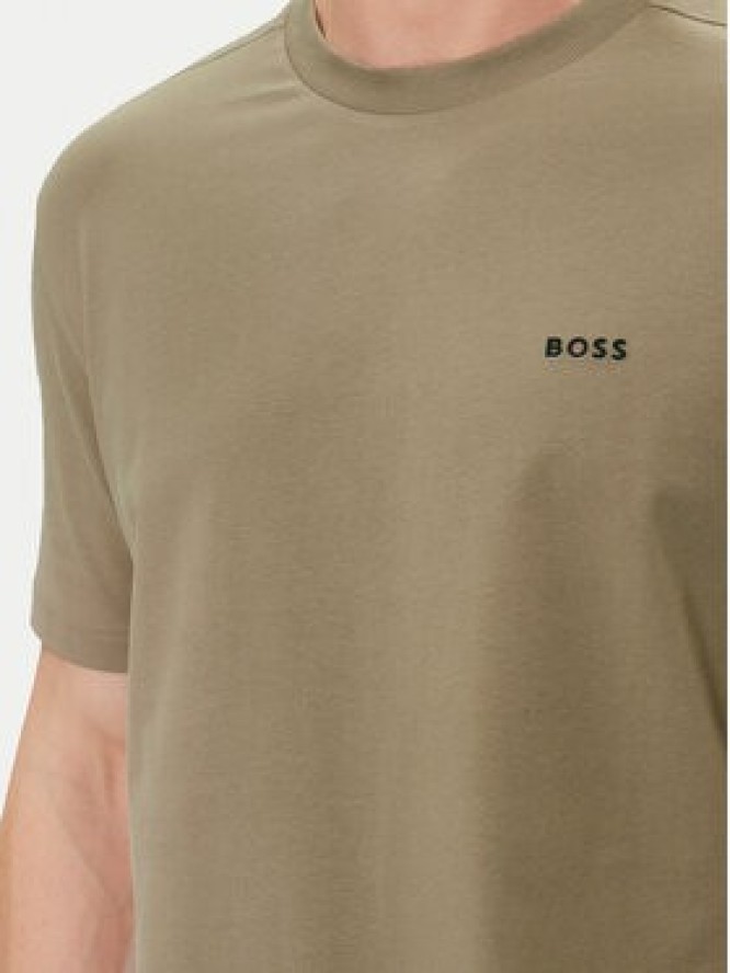 Boss T-Shirt 50506373 Khaki Regular Fit