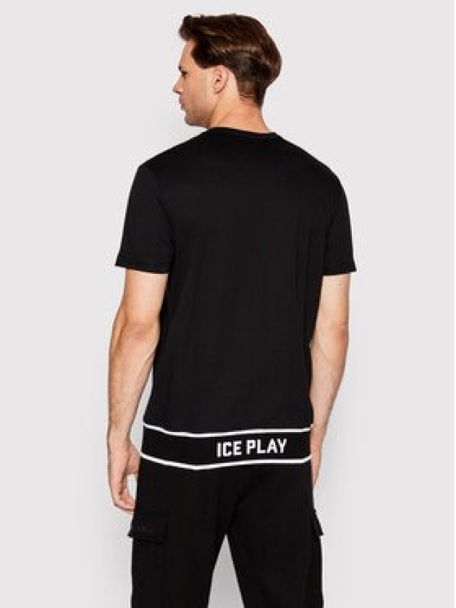Ice Play T-Shirt 22I U1M0 F018 P400 9000 Czarny Regular Fit