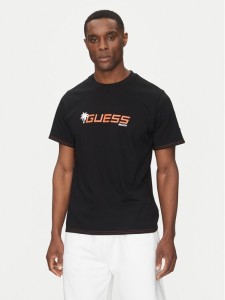 Guess T-Shirt F5GI06 I3Z14 Czarny Regular Fit