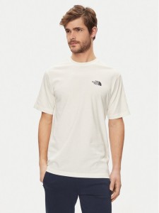 The North Face T-Shirt NF0A880R Écru Regular Fit