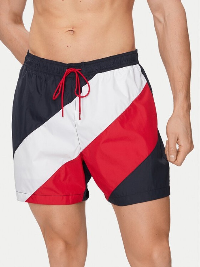 Tommy Hilfiger Szorty kąpielowe UM0UM03261 Kolorowy Regular Fit