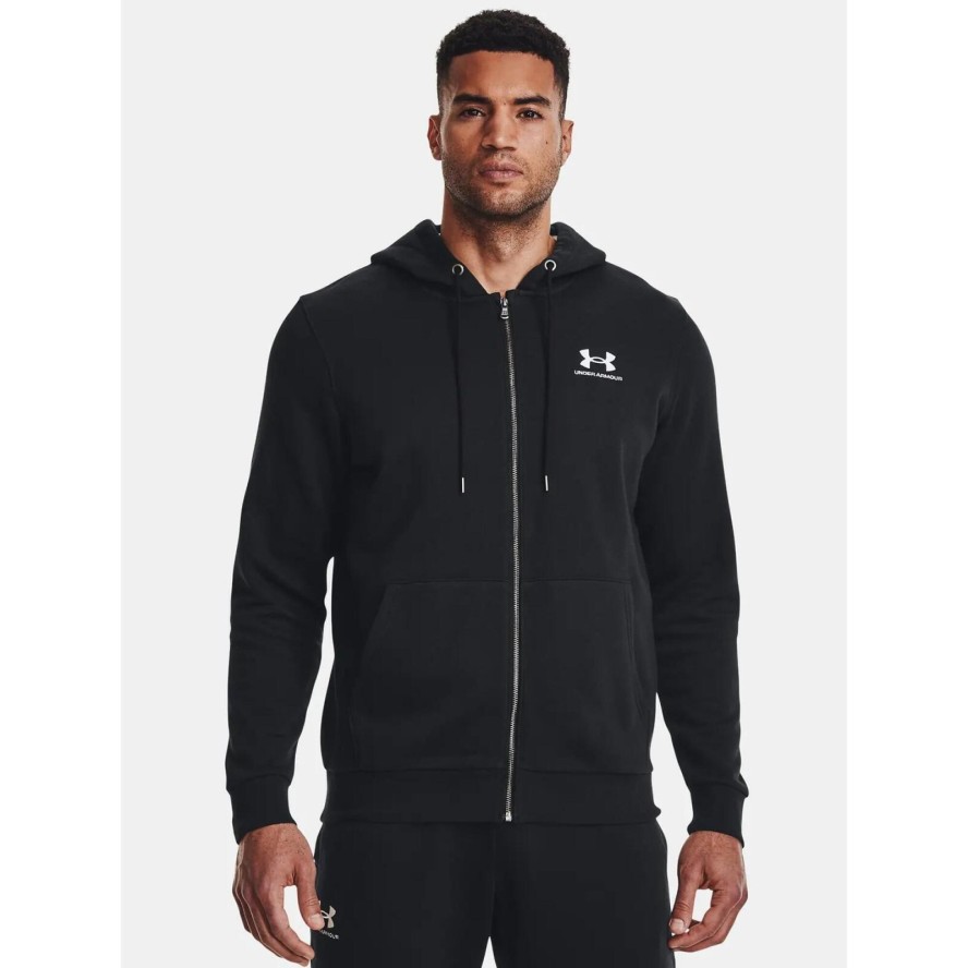 Bluza fitness męska UNDER ARMOUR Icon Fleece Full-Zip Hoodie z kapturem