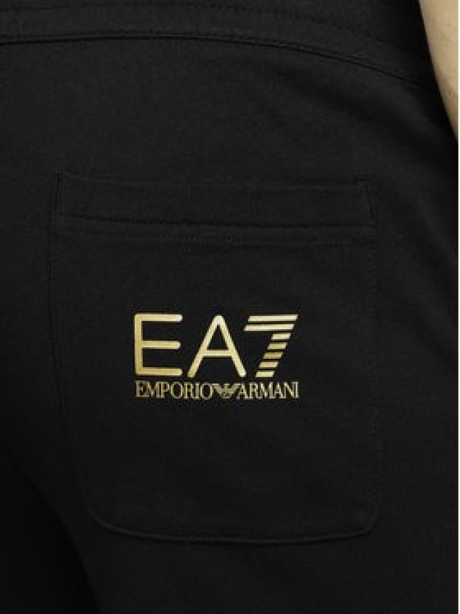 EA7 Emporio Armani Spodnie dresowe 8NPPC3 PJ05Z 1203 Czarny Slim Fit
