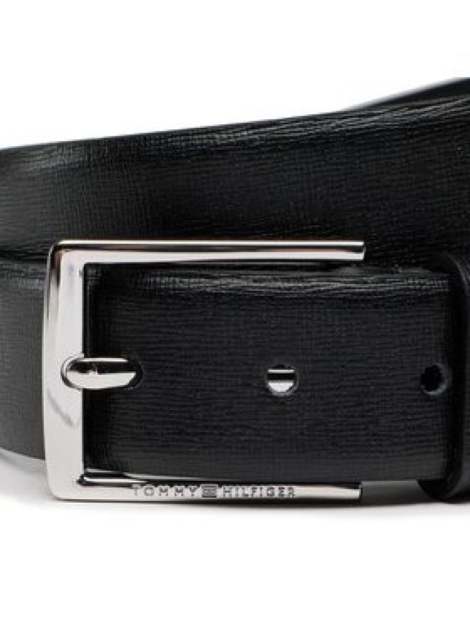 Tommy Hilfiger Pasek Męski Business Belt 3.5 AM0AM10675 Czarny