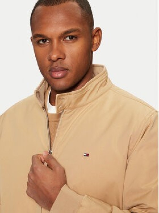 Tommy Hilfiger Kurtka przejściowa Harrington MW0MW37647 Beżowy Regular Fit