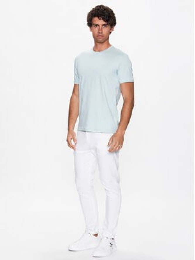 Calvin Klein T-Shirt Smooth K10K110589 Zielony Regular Fit