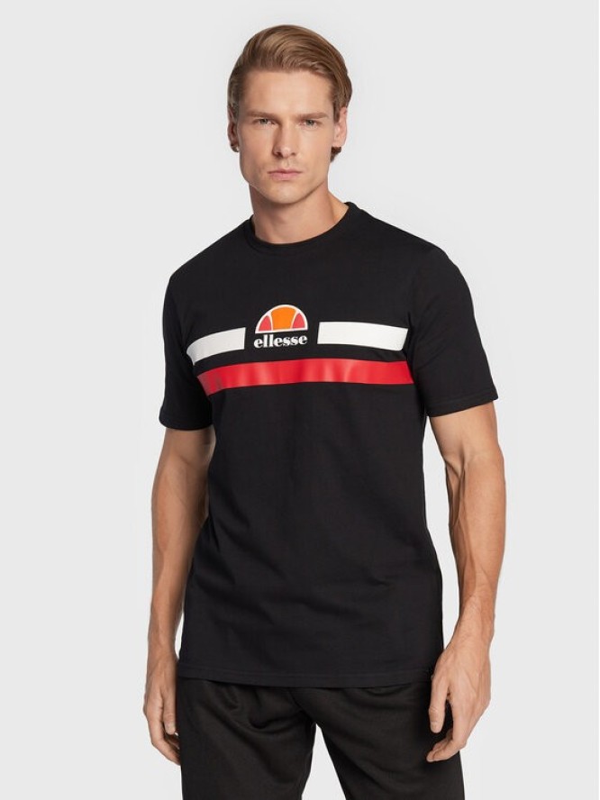 Ellesse T-Shirt Aprel SHM06453 Czarny Regular Fit