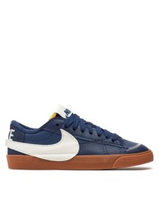 Nike Sneakersy Blazer Low '77 Jumbo Wntr DR9865 400 Granatowy