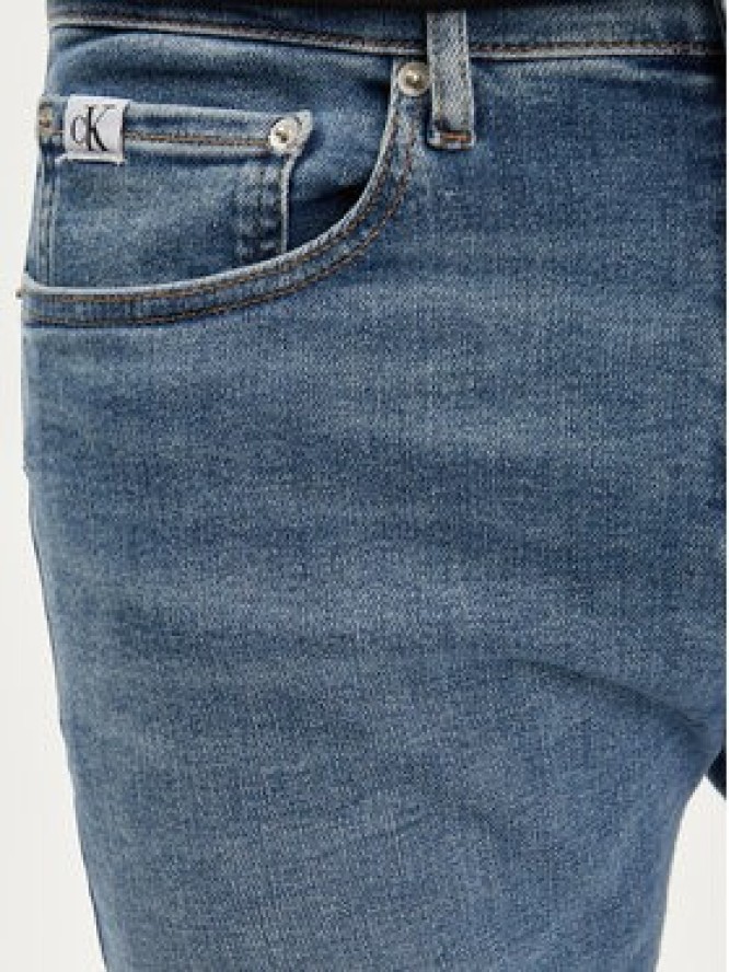 Calvin Klein Jeans Jeansy J30J324848 Niebieski Skinny Fit