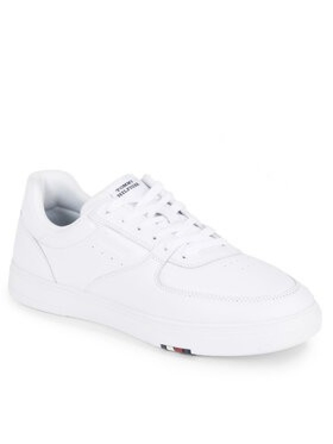 Tommy Hilfiger Sneakersy Modern Cup Corporate Lth FM0FM04941 Biały