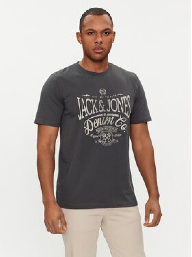 Jack&Jones T-Shirt 12251308 Szary Regular Fit