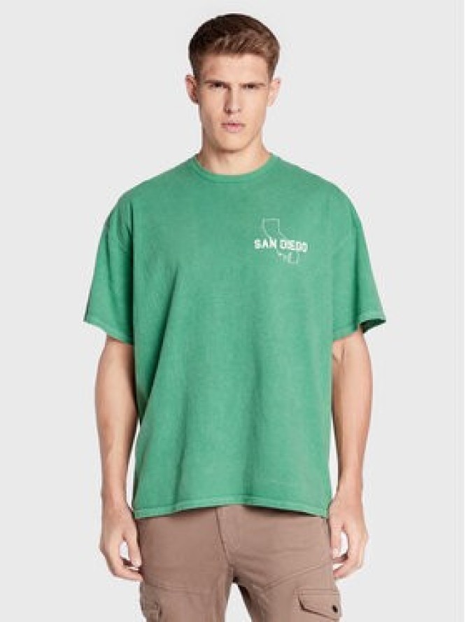BDG Urban Outfitters T-Shirt 75326066 Zielony Regular Fit