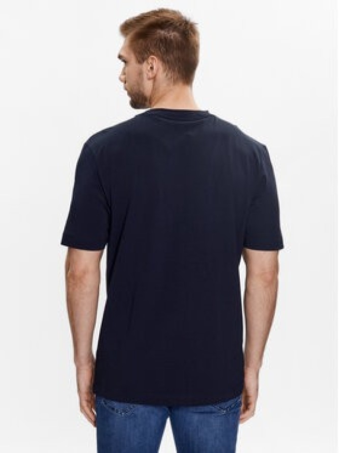 Boss T-Shirt 50473278 Granatowy Relaxed Fit