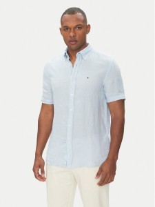 Tommy Hilfiger Koszula MW0MW35207 Błękitny Regular Fit