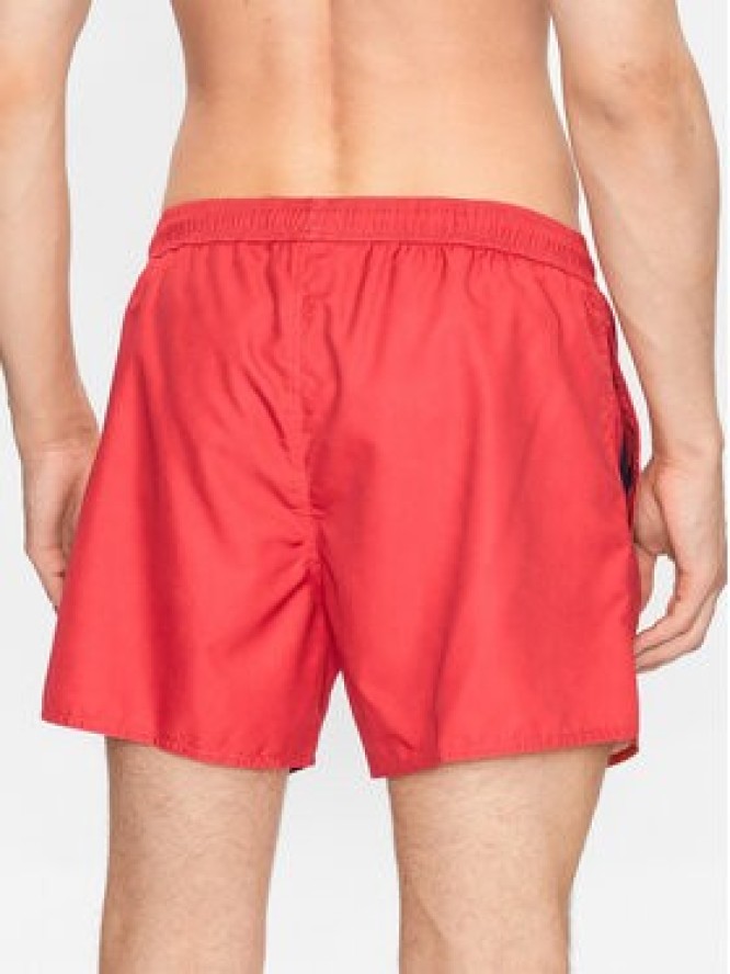 Emporio Armani Underwear Szorty kąpielowe 211740 3R424 21875 Czerwony Regular Fit
