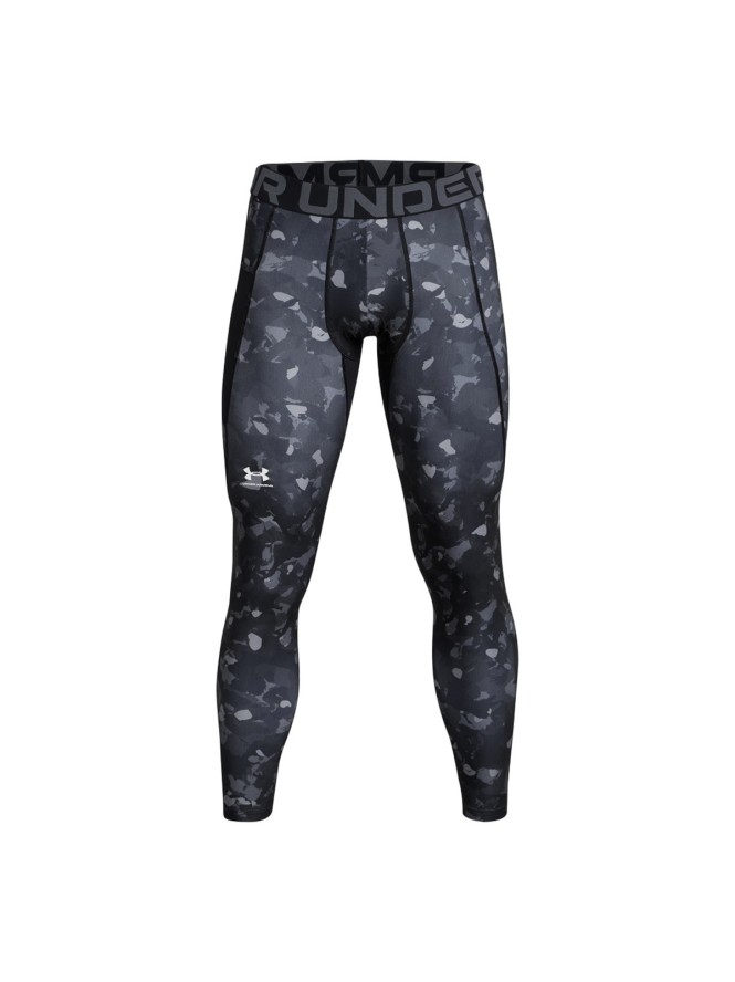 Legginsy treningowe męskie Under Armour UA Hg Armour Prtd Lgs - czarne