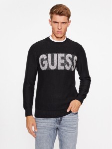 Guess Sweter M3BR50 Z38V2 Czarny Regular Fit