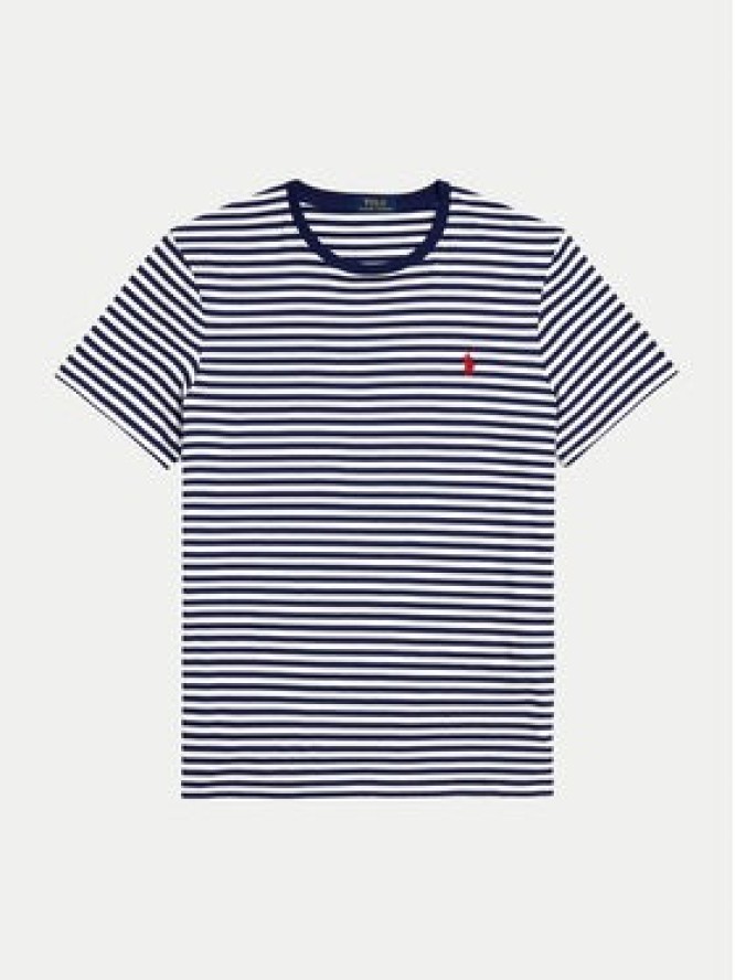 Polo Ralph Lauren T-Shirt 710956828001 Granatowy Custom Slim Fit