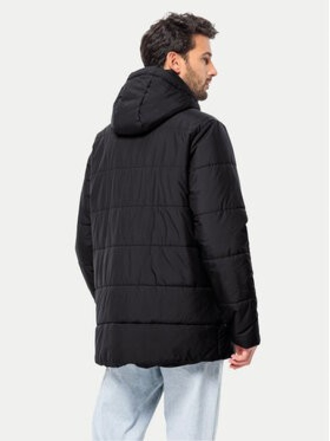 Jack Wolfskin Kurtka puchowa Deutzer 1207451 Czarny Regular Fit