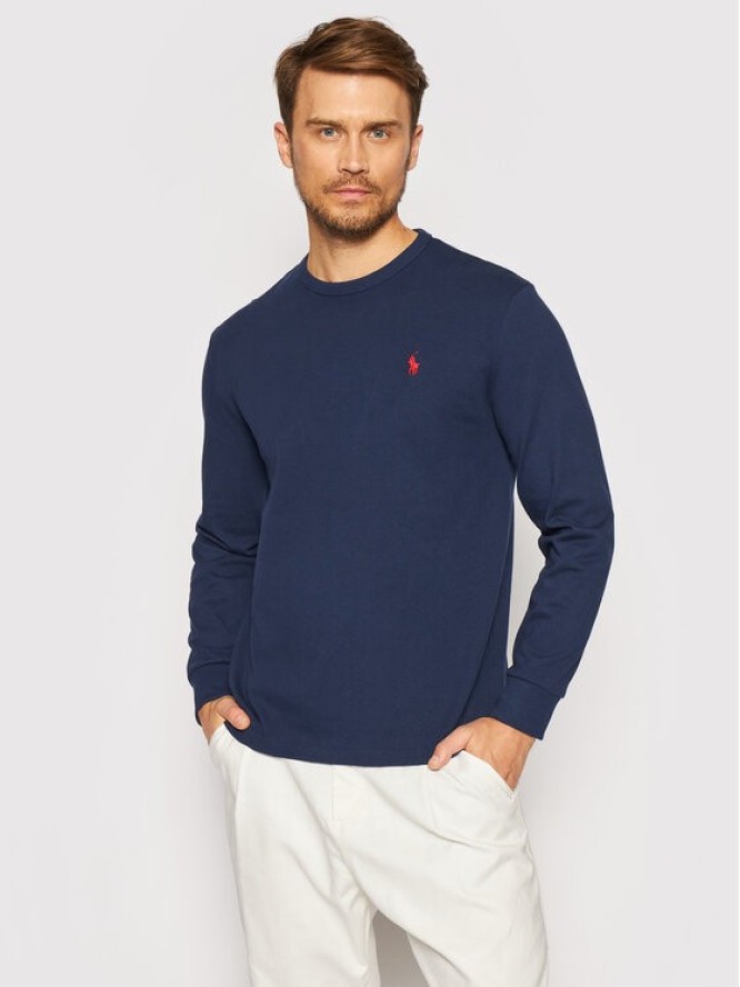 Polo Ralph Lauren Longsleeve Classics 710842632004 Granatowy Regular Fit