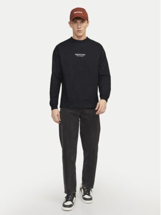 Jack&Jones Longsleeve Vesterbro 12251775 Czarny Loose Fit