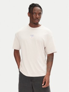 Jack&Jones T-Shirt Ames 12268471 Beżowy Relaxed Fit