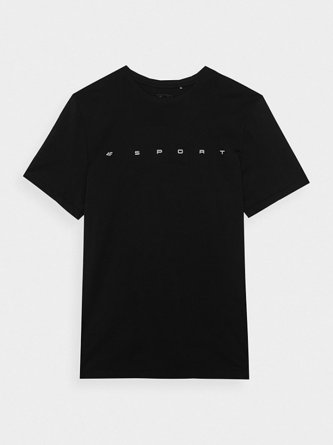 4F Koszulka w kolorze czarnym rozmiar: L