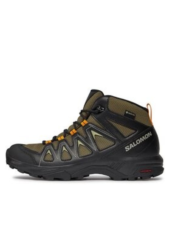 Salomon Trekkingi X Braze Mid GORE-TEX L47181000 Zielony